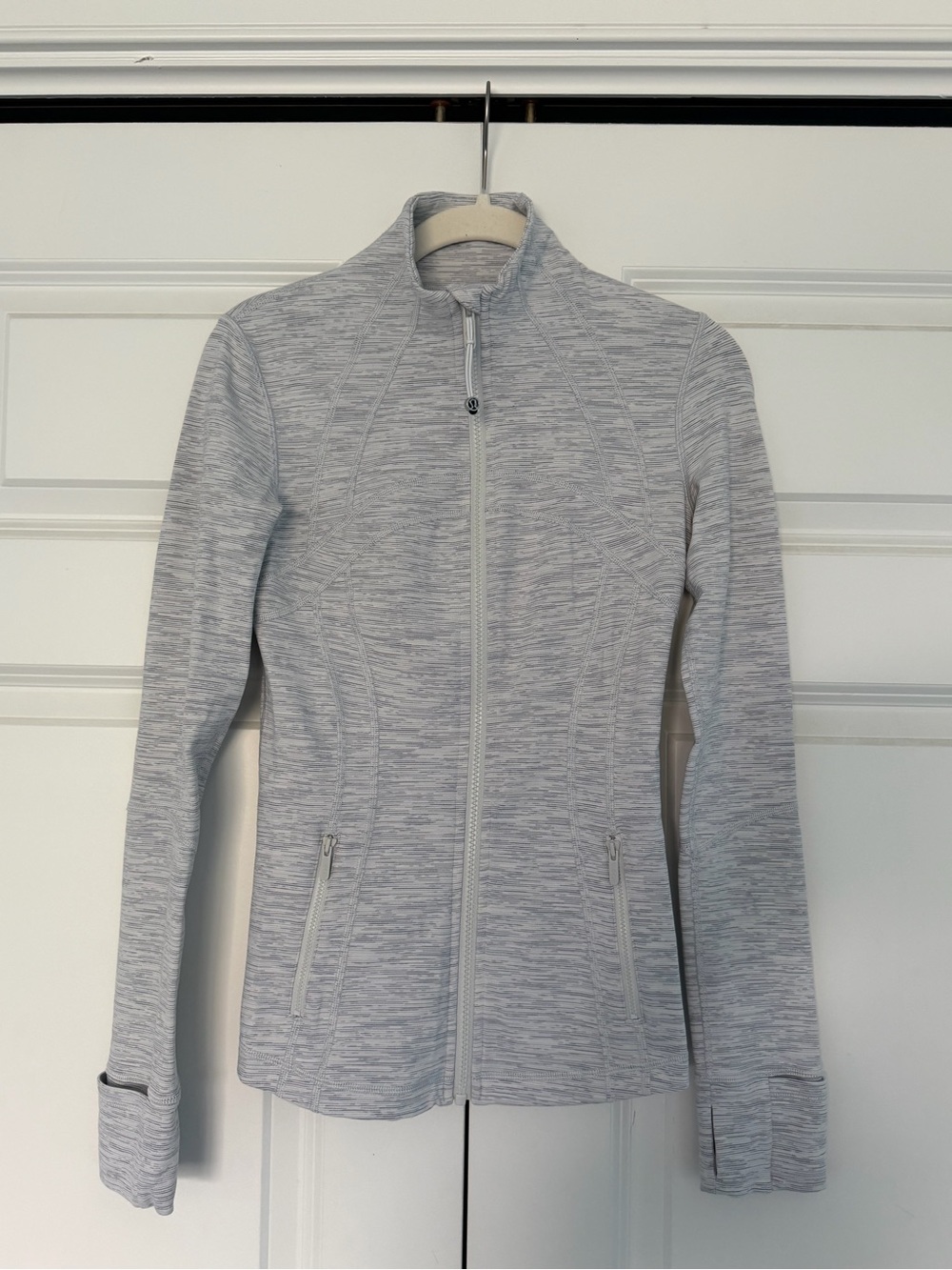 lululemon Heathered Light Gray Define Jacket